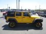 2011 Yellow /Gray / Cloth Jeep Wrangler Unlimited Sport 4WD (1J4BA3H12BL) with an 3.8L V6 OHV 12V engine, located at 1814 Albert Pike Road, Hot Springs, AR, 71913, (501) 623-1717, 34.494228, -93.094070 - Photo#2